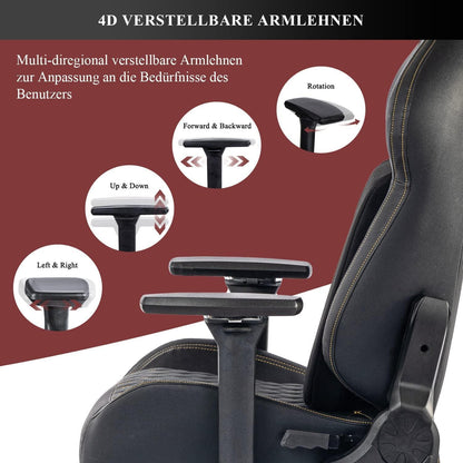 Fantasylab Gaming Stuhl 200KG Belastbarkeit Bürostuhl