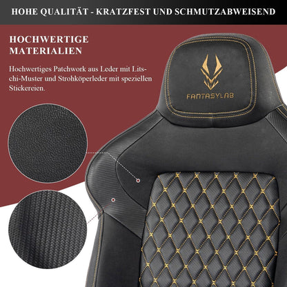 Fantasylab Gaming Stuhl 200KG Belastbarkeit Bürostuhl