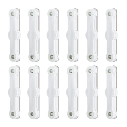 12x Fenster Fliegengitter Clips Ohne Bohren, Selbstklebend