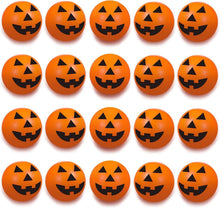 Halloween Hüpfbälle Kürbis Gummiball Flummi Partytüten 20er Set
