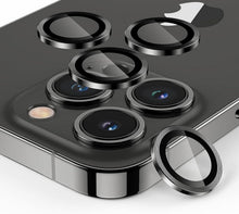 Kameraschutz 4er Set iPhone 13 Pro Max 9H Gehärtetes Glas Schwarz