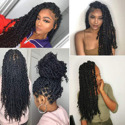 Passion Twist Häkelhaar 7er Pack 18 Zoll
