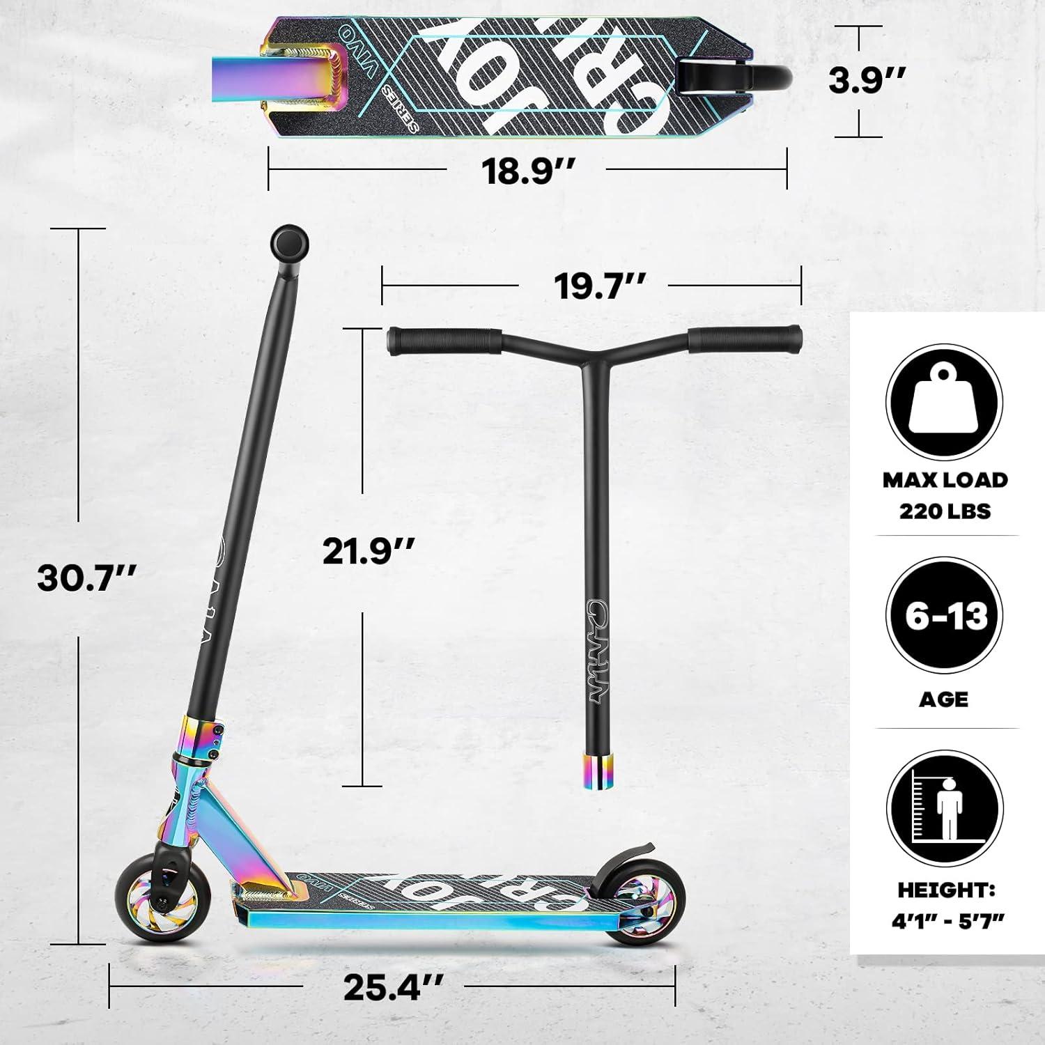 Stunt Scooter Kinder 8+ Jahre Trick Roller Funscooter Kickscooter