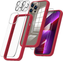 iPhone 13 Pro Hülle Flüssig Silikon Bumper Case mit 2 Screen