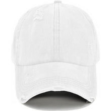 Damen Baseballkappe Pferdeschwanz – Vintage Sonnenhut für Sport & Outdoor