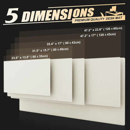Knodel Tischunterlage PVC doppelseitig 90x43cm weiß/beige