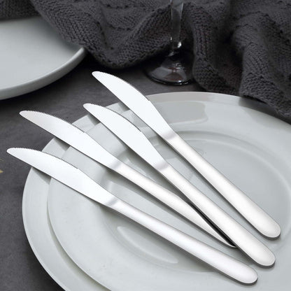 Tafelmesser Set 16 Stück Messer Set Buttermesser Edelstahl