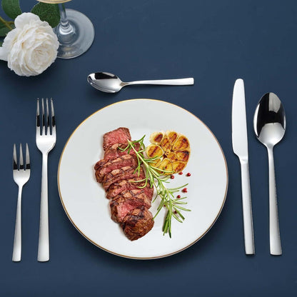 Besteckset 30-teilig für 6 Personen, Edelstahl, spülmaschinenfest