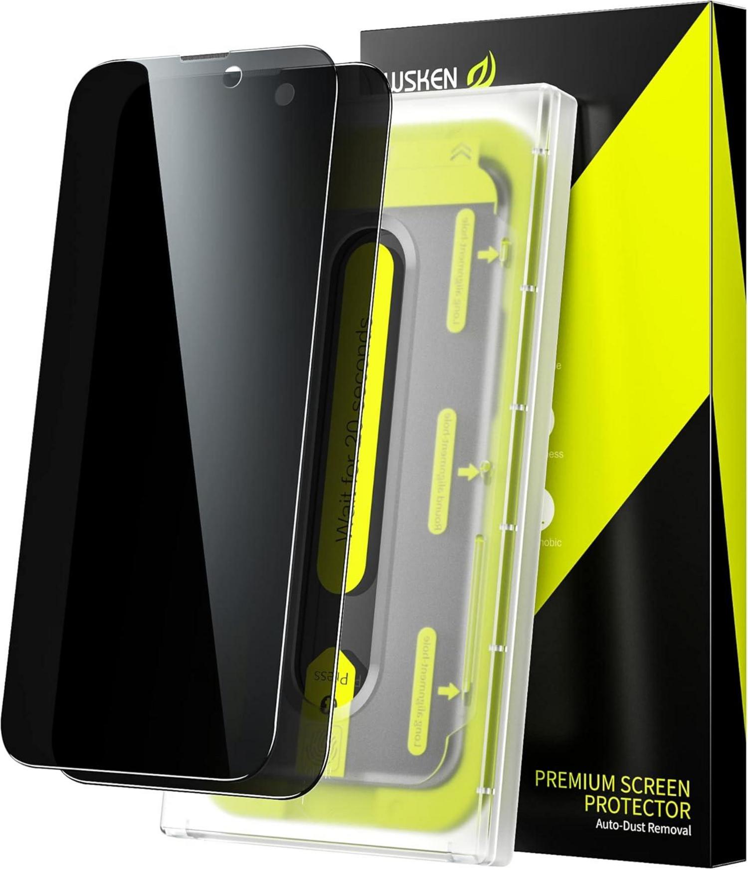 iPhone 14 Pro Sichtschutz Panzerfolie 2.5D 28 Degree 10s HD-Klar
