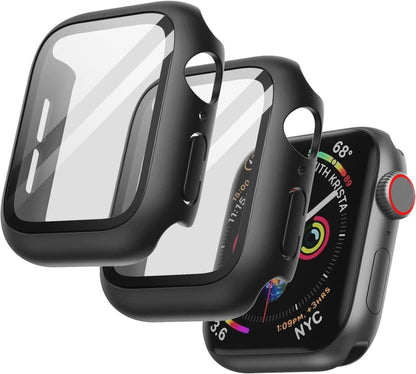 Schutzhülle mit Displayschutz für Apple Watch SE Series 6 5 4 40 mm