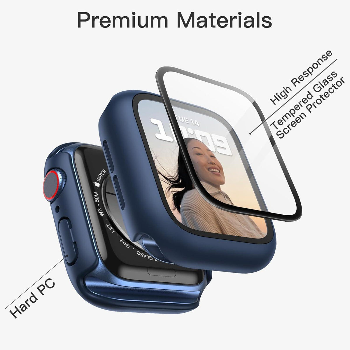 Schutzhülle Displayschutz Apple Watch SE Series 6 5 4 40mm