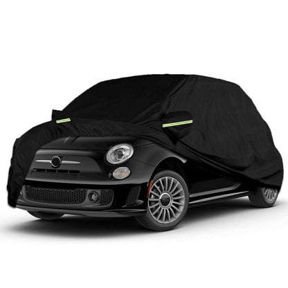 Wasserdichte Autoabdeckung Fiat 500 500C 500E Abarth 2007-2026