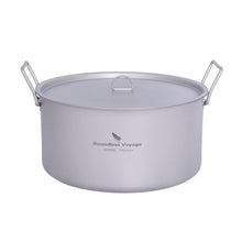 Titan Campingtopf 5L mit Deckel & Klappgriff