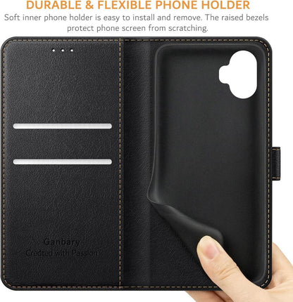 Handyhülle für Samsung Galaxy Xcover6 Pro - Premium Leder Klapphülle