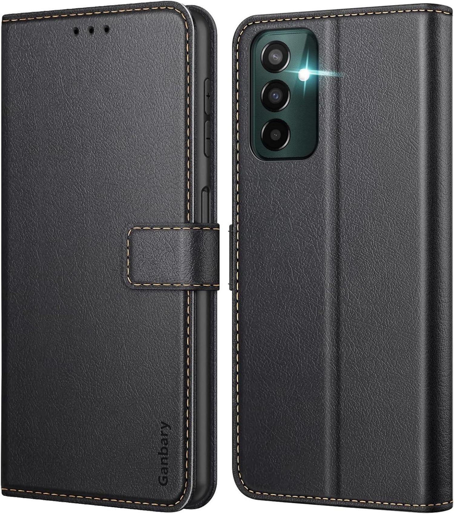 Samsung Galaxy M13 4G Leder Handyhülle mit Kartenschlitzen
