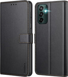 Samsung Galaxy M13 4G Leder Handyhülle mit Kartenschlitzen
