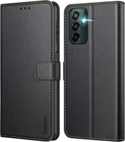 Samsung Galaxy M13 4G Leder Handyhülle mit Kartenschlitzen
