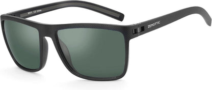 Polarisierte Sonnenbrille Herren TR90 Rahmen UV400 Quadrat C05