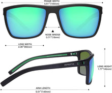 Polarisierte Herren Sonnenbrille TR90 Rahmen UV400 Schutz