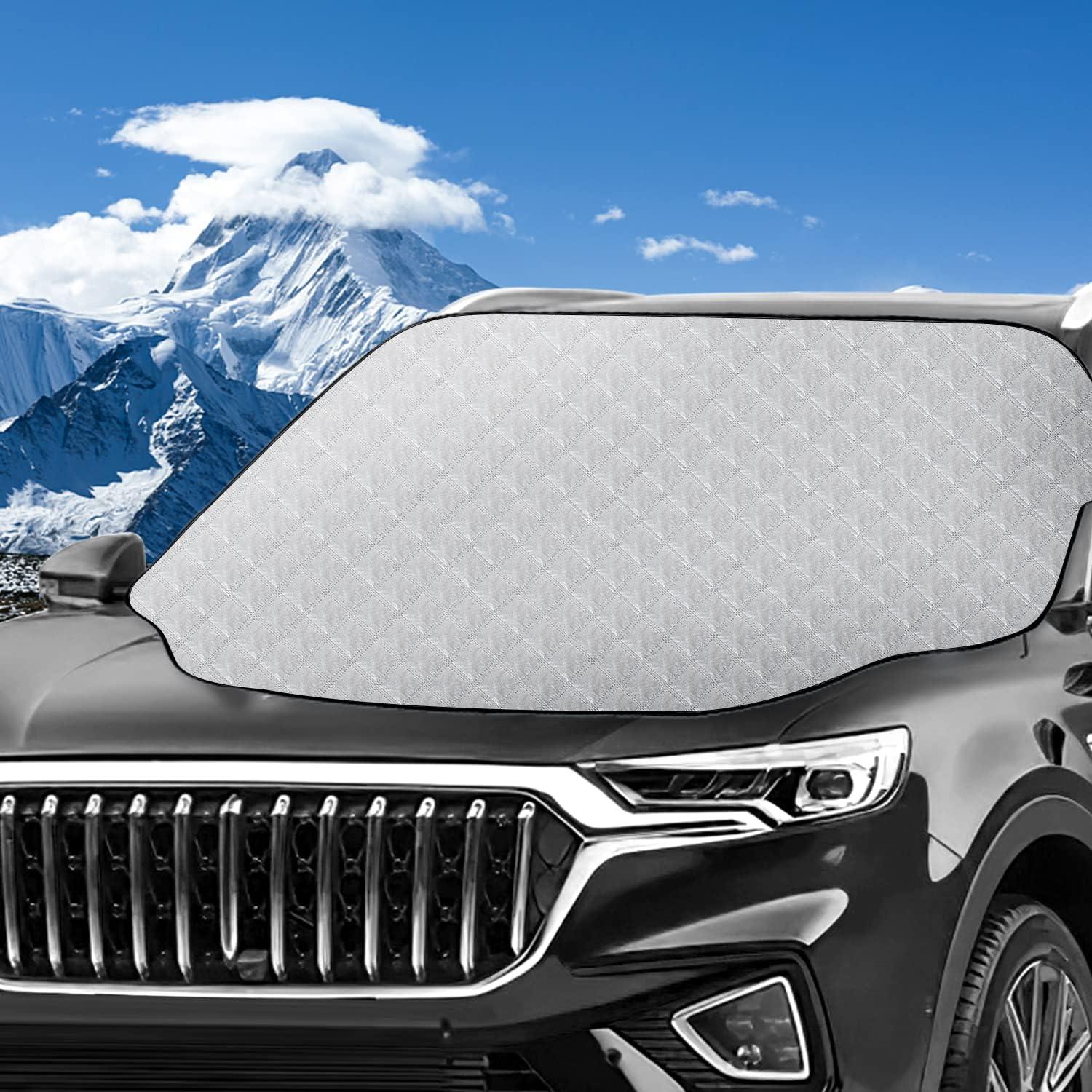 Karvipark Auto Frontscheibenabdeckung mit Magneten