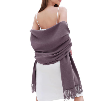 Damen Schal Stola Festlich Violett für Abendkleid Hochzeit
