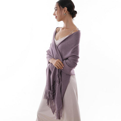 Damen Schal Stola Festlich Violett für Abendkleid Hochzeit