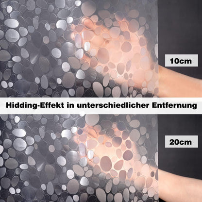Duschvorhang 180x220 cm Magnet Transparent Eva Waschbar Antibakteriell