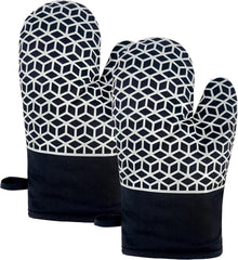Ofenhandschuhe Hitzebeständig 300°C Silikon Rutschfest Kochen Backen