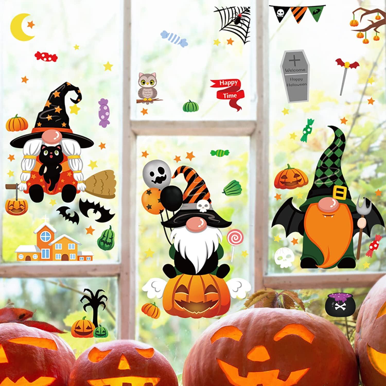 Halloween Dekoration Fenster Aufkleber Sticker 6