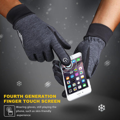 Winter Thermo-Handschuhe Touchscreen Anti-Rutsch Winddicht Kaltes