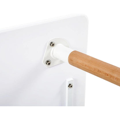 Weißer Esstisch 100x70 cm – Skandinavisch & Robust