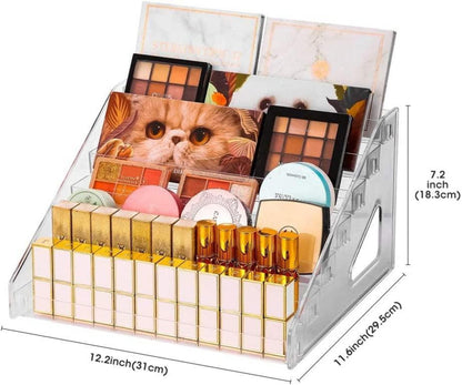 Nagellackaufbewahrung 84 Flaschen 7 Schichten Acryl Display