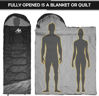 Outdoor Schlafsack -20 ℃ Wasserdicht 220x80cm