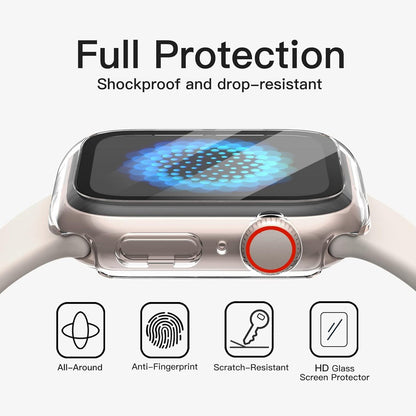Schutzhülle Displayschutz Apple Watch 41mm 2er Pack Transparent