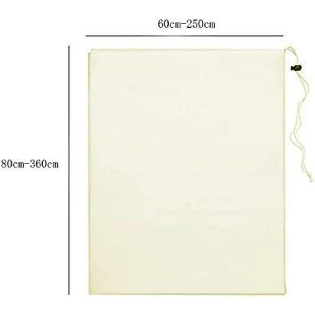 Winterschutz Pflanzenabdeckung 190x220cm – Frostschutzhaube Weiß