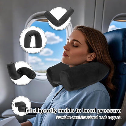 Reisekissen Flugzeug Memory Foam – Flexible Nackenstütze