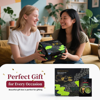 Japanisches Matcha Tee Set – 9tlg. mit Schale & Zubehör