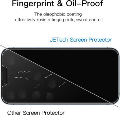 Sichtschutz Panzer Schutzfolie für iPhone 14 6,1 Zoll 9H 2 Stück