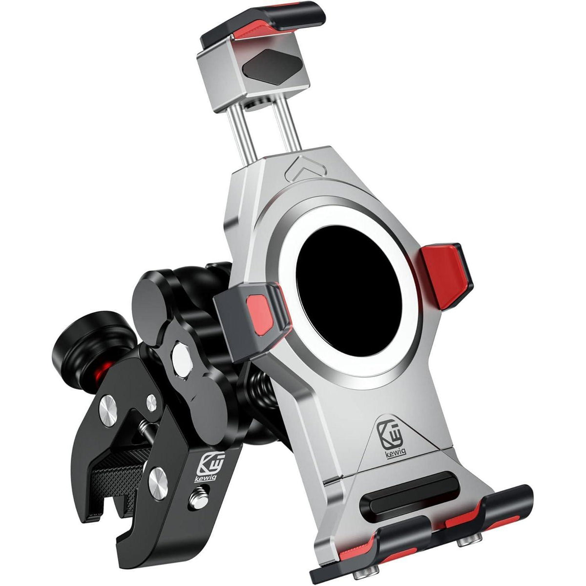 Motorrad Handyhalterung mit Vibrationsdämpfer & Diebstahlschutz