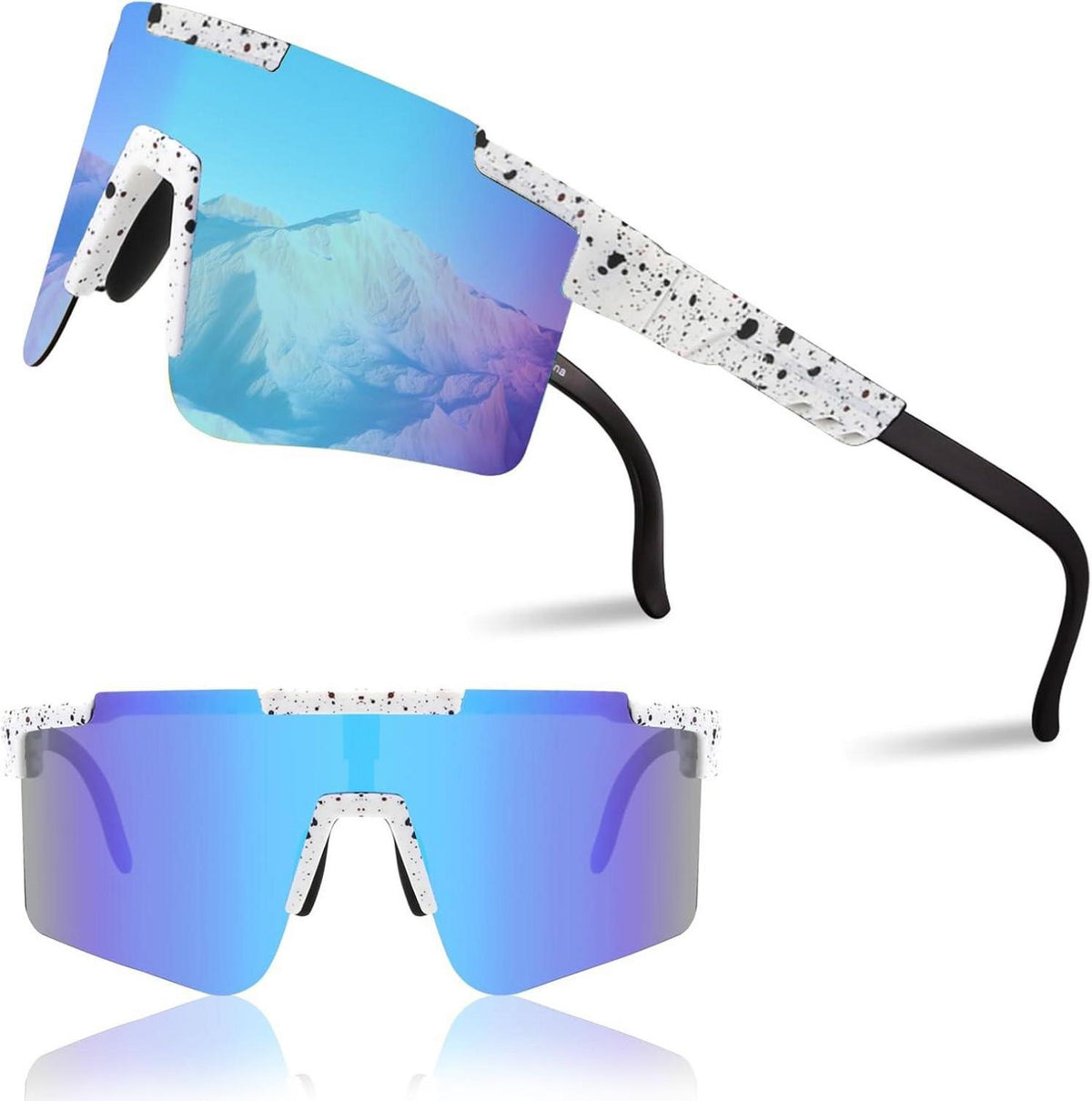 Sportbrille Polarisierte UV400 Schutzbrille Radsportbrille