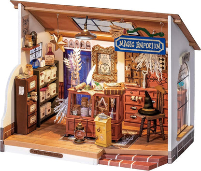 DIY Miniatur Puppenhaus Kit Holz Modell Maßstab 1:20