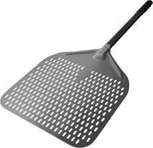 Perforierte Pizzaschaufel aus Harteloxiertem Aluminium, 14 Zoll