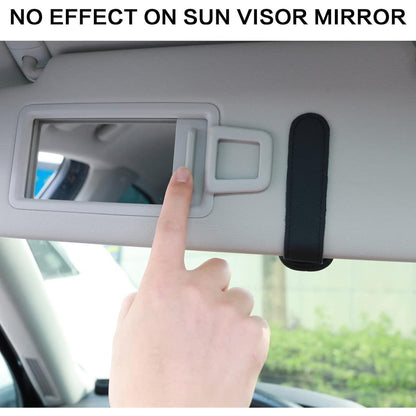 Magnetischer Leder Brillenhalter für Auto Sonnenblende