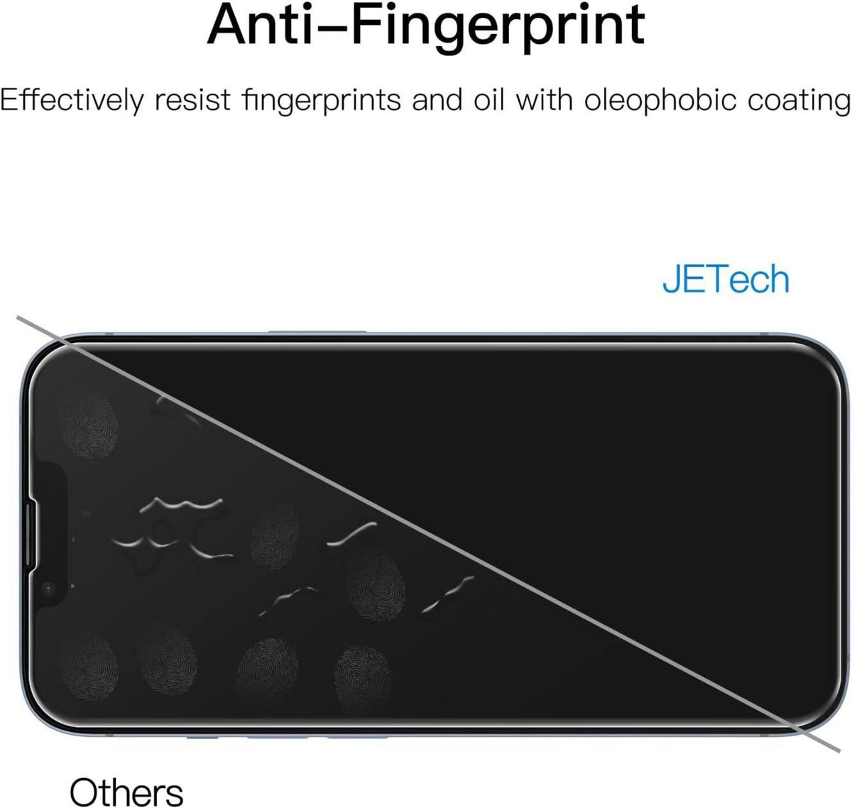 Panzer Schutzfolie iPhone 14 6,1'' Kamera Displayschutz Glas HD Klar 2 Stk