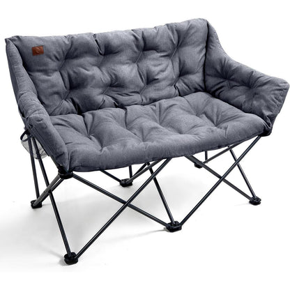 Campingstuhl Klappbar für 2 Personen Faltsofa Luxus XXL 2