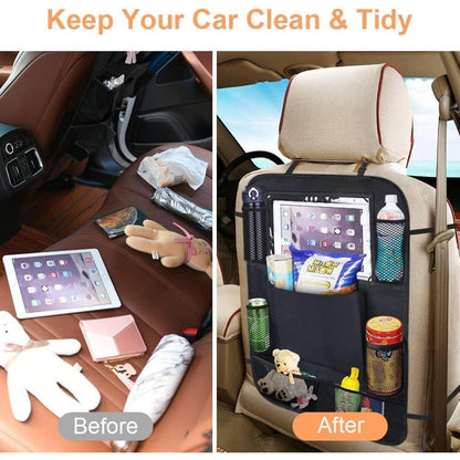 Auto Rückenlehnenschutz Organizer Wasserdicht 8 Taschen