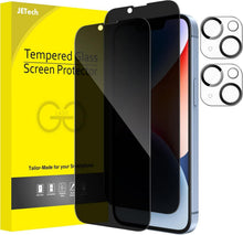 Sichtschutz Panzerglas Folie für iPhone 14 6,1 Zoll, Anti-Spy Kamera
