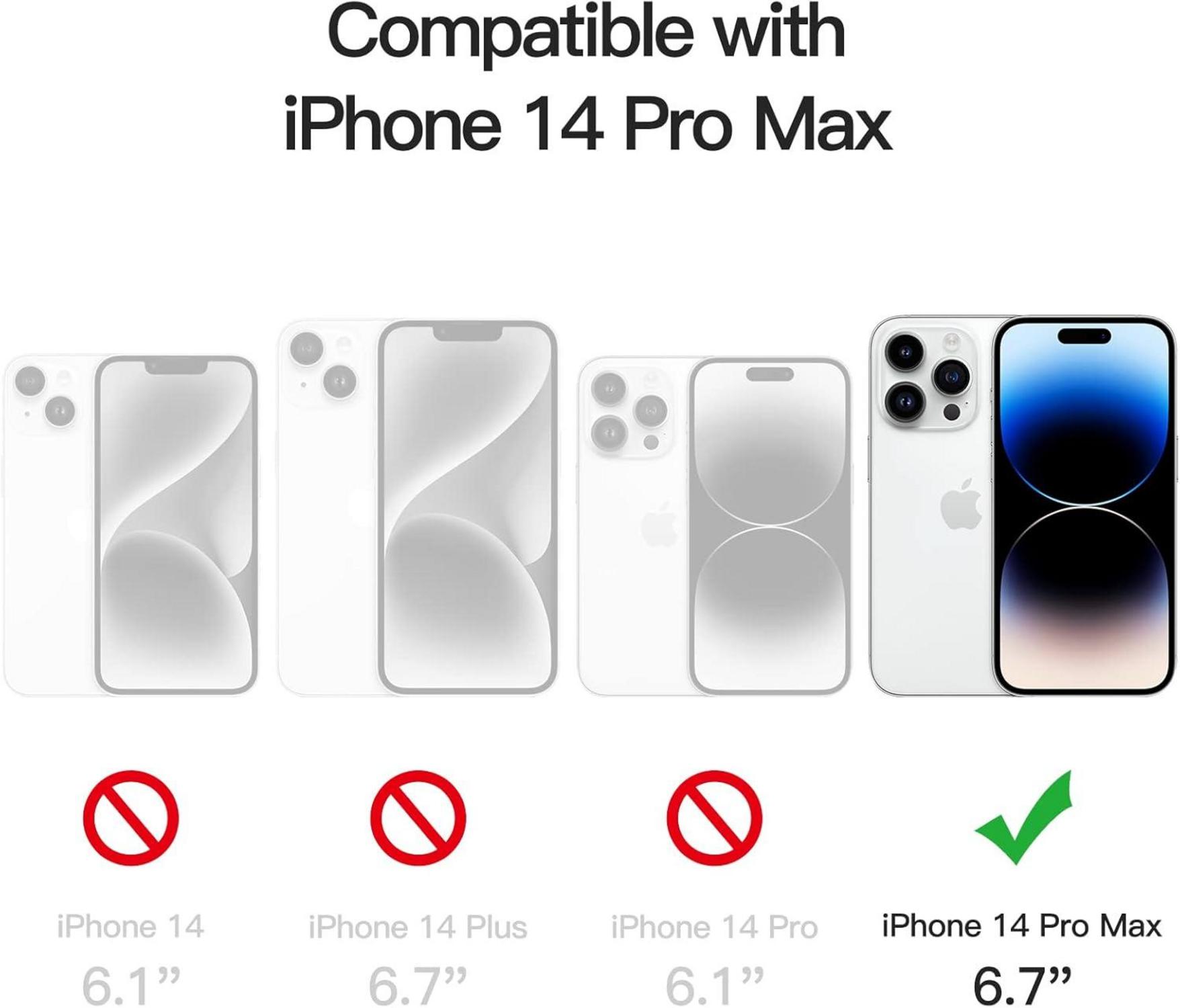 Schutzfolie Displayschutz Glas Full Screen iPhone 14 Pro Max 6,7 Zoll