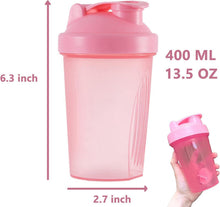 OOTD Protein Shaker Flasche 400ml BPA Frei Fitness Mixer