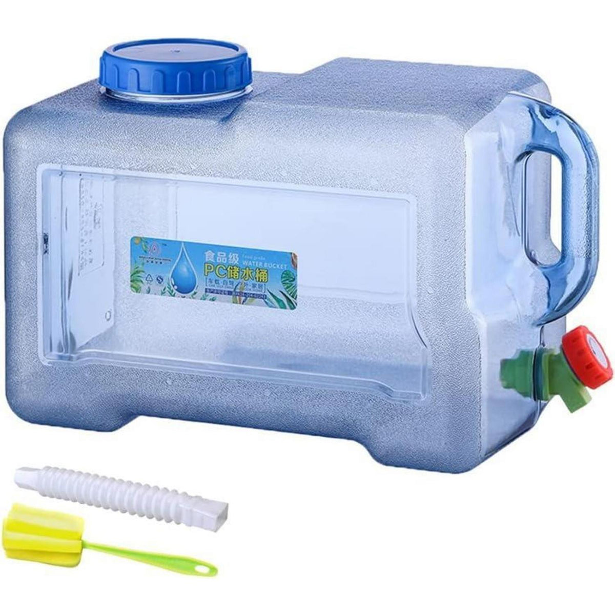 Wasserkanister 18L mit Hahn, BPA-frei, Camping & Outdoor